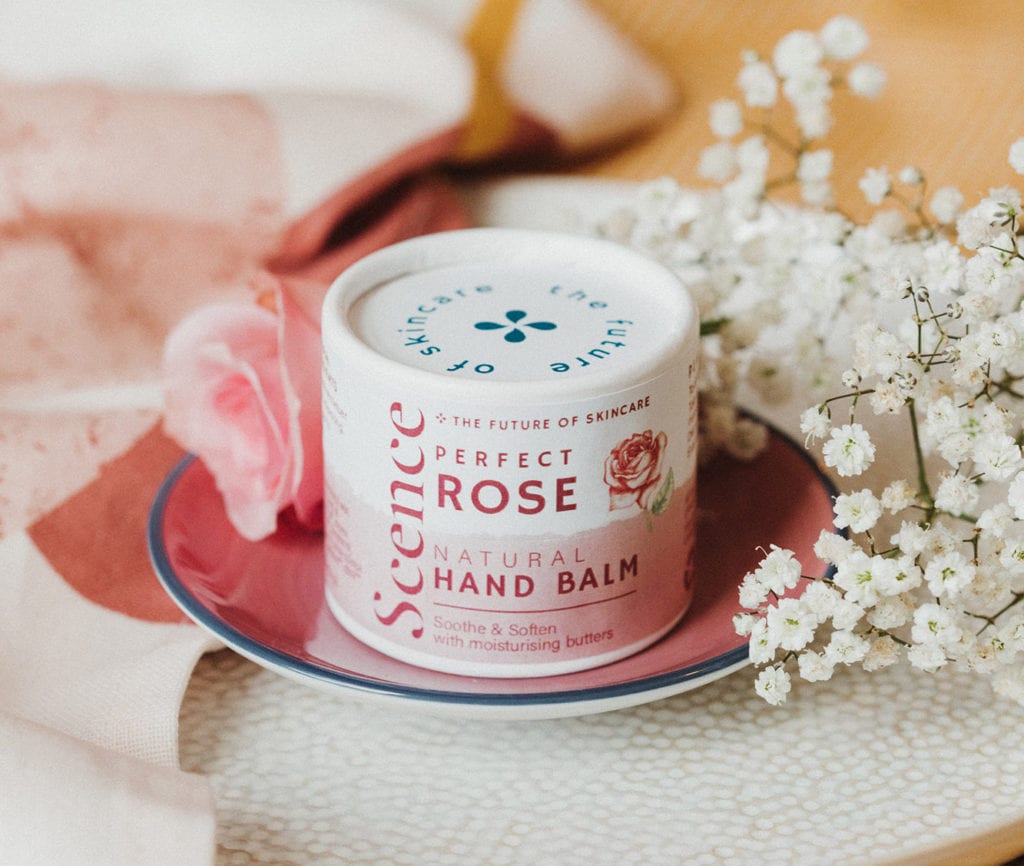 Scence rose hand balm