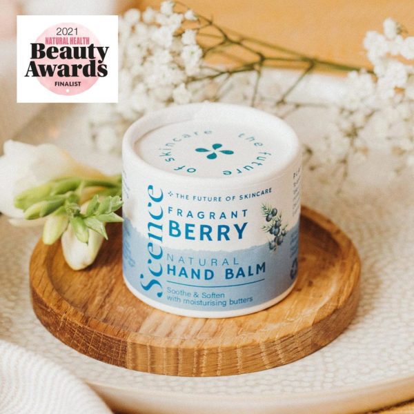 award winning hand balm berry