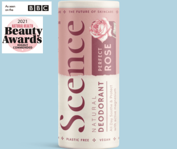 Perfect rose natural deodorant as seen on the BBC